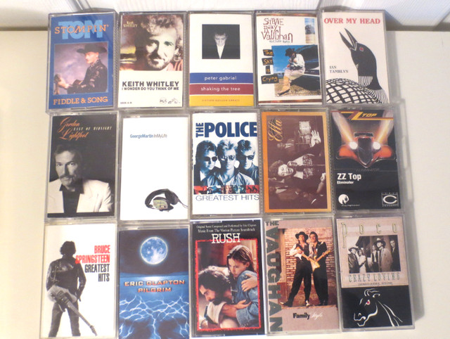 Popular Music Pop, Rock, Blues Folk - Cassette Tapes in Other in City of Halifax - Image 3