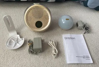 Oregon Scientific Music Sphere Wireless Speaker Y2K Retro Decor, View more