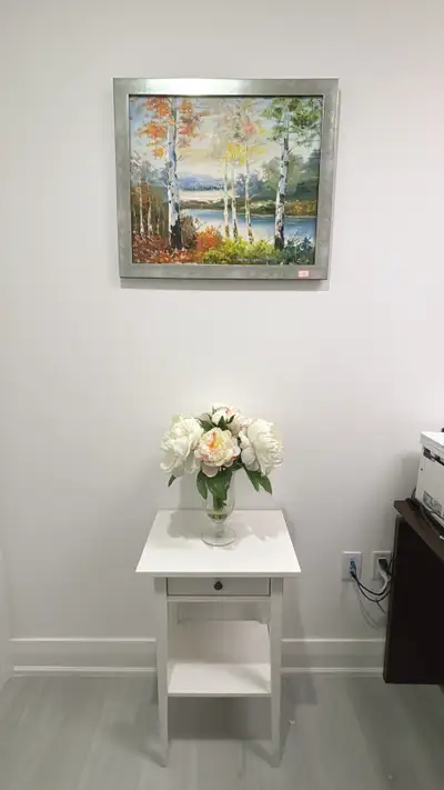 Signed oil painting, View more