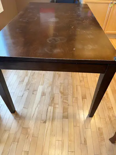 Solid wood dining table, View more