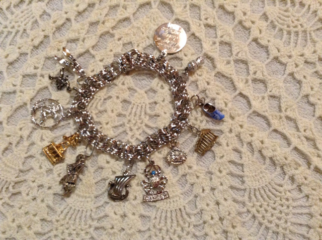 Vintage charm bracelet in Jewellery & Watches in Strathcona County