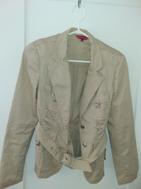 Blazer gr 5 San Francisco 97% coton,3% spandex Beige