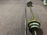 Steel weights/ 2 Bars