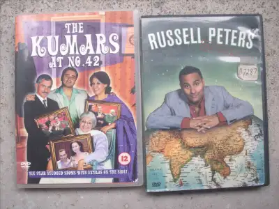 The Kumars & Russel Peters DVDs + Lots More Selling.      779-83, View more