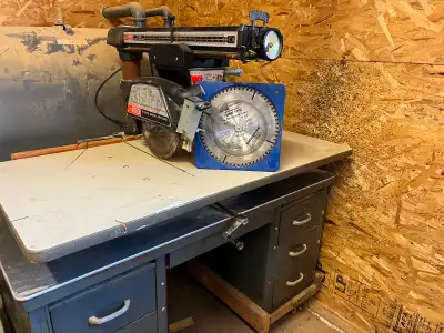 10” Sears Craftsman Radial Arm Table Saw, View more