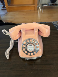 Retro Pink landline phone