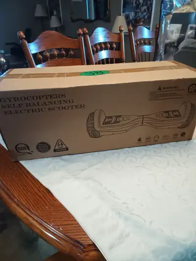 Never open,still in box Purple in colour