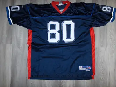BILLS #80 MOULDS Size 3XL/3EG/3TG REEBOK Jersey, View more