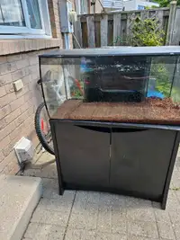 32 gallon fluvial tank and stand 