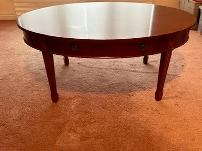 Bombay Company Wood Coffee Table, Overall Good Condition, View more