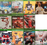 XBOX One Sports Games (see in description for prices)