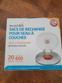 Sacs rechange pour seau à couches/ diaper pail refill