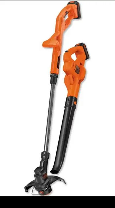 BLACK+DECKER 20V MAX* String Trimmer / Edger and Sweeper Combo K, View more