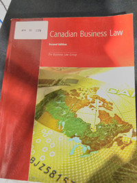 Canadian Business Law