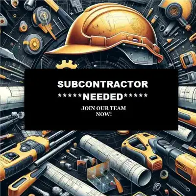 Burlington Needs Skilled Subcontractors - Be Part of Our Team!, View more