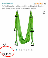Yoga Swing Hammock Strap Sling Anti-Gravity Inversion