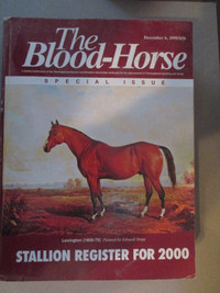 book #45 - The Blood-Horse Stallion Registry for 2000