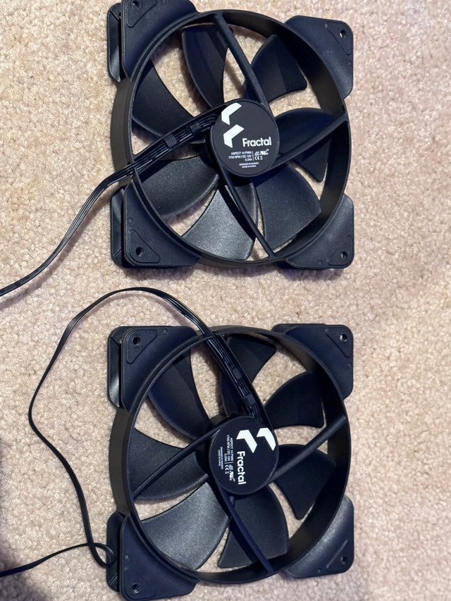 Fractal Fans 140mm PWM 1700rpm *brand new* in System Components in Oshawa / Durham Region - Image 2