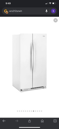  Whirlpool fridge 