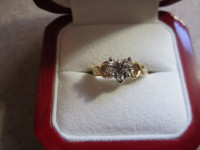 1.21 Carat Heart Brilliant - E-VS1 - Diamond Ring