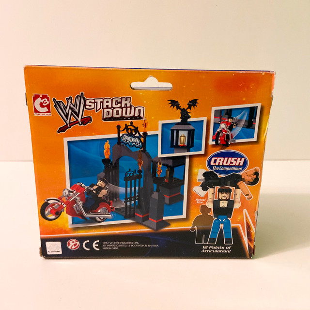 2013 WWE C3 Stack Down Universe Building Block Set Undertaker in Toys & Games in City of Toronto - Image 2