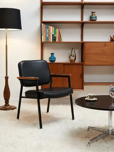 1960s Mid-century modern (MCM) armchair, desk chair , View more