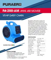 Mini Air Mover PA-200-AM