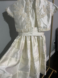 First communion dress size 7/8