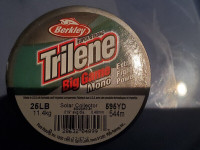 Trilene 25lb test fishing line, 595 yard bulk spool