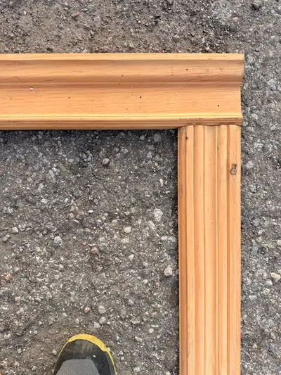 New Douglas Fir Door/Window Casing 2 - Headers 8’ 1-8’,2-7’+, 1-6’ Casing Lengths Ready to install a...