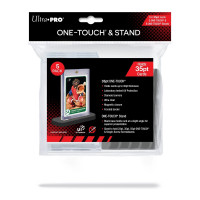 ULTRA PRO ONE-TOUCH 3x5 UV 035pt 5-PACK & 5 STANDS
