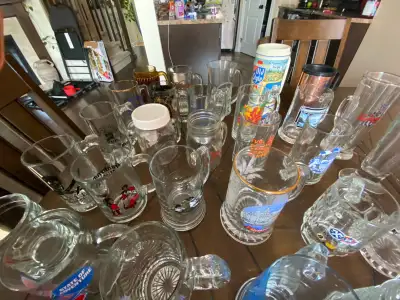 glass beer mugs, View more