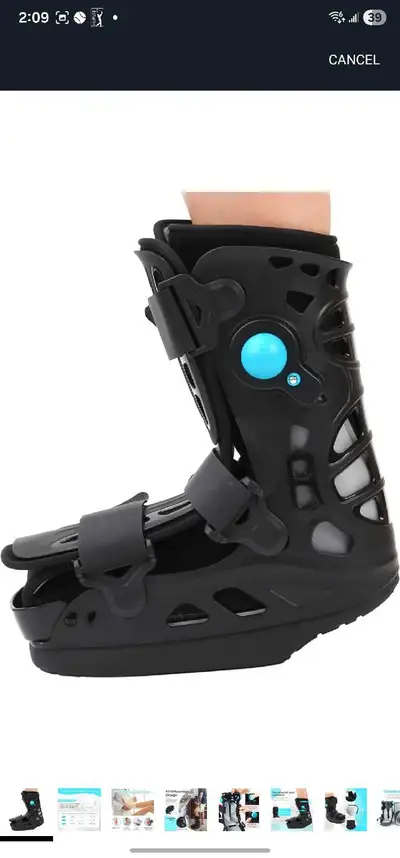 Walking Fracture and sprain Boot with pump, View more