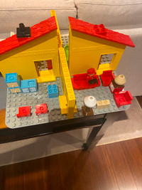 Lego house for toddler with furniture