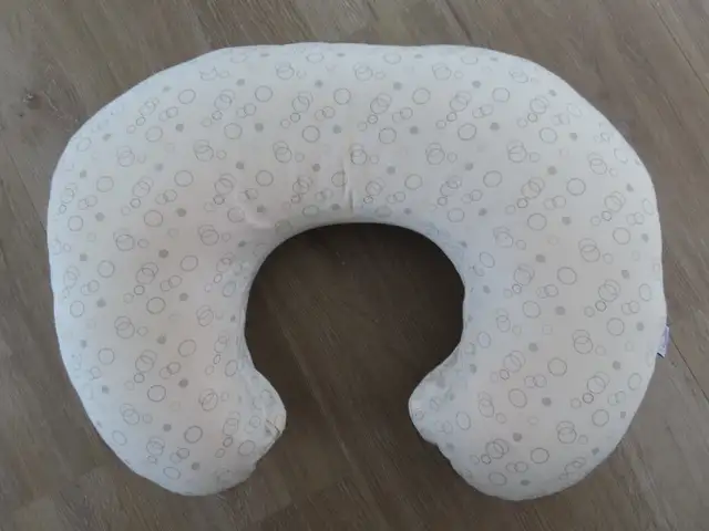 Nursing pillow with washable cover