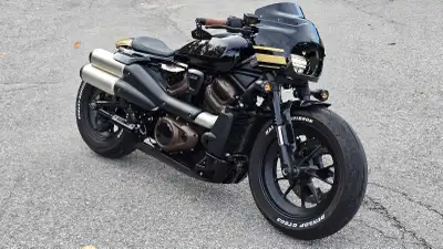 Selling my customized Sportster S. The bike looks incredible and turns heads everywhere it goes. I c...