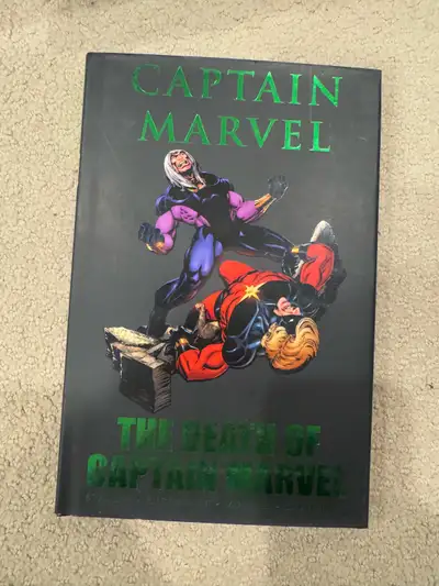 Captain Marvel: The Death of Captain Marvel premiere edition HC, View more