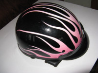 Ladies XS DOT Outlaw Motorcycle Helmet