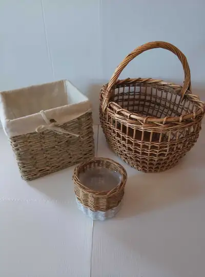 Wicker Basket Set, View more