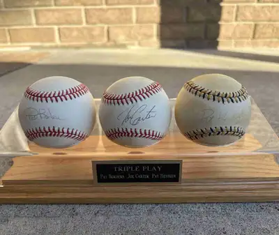 Blue Jays Autographed Baseballs, View more