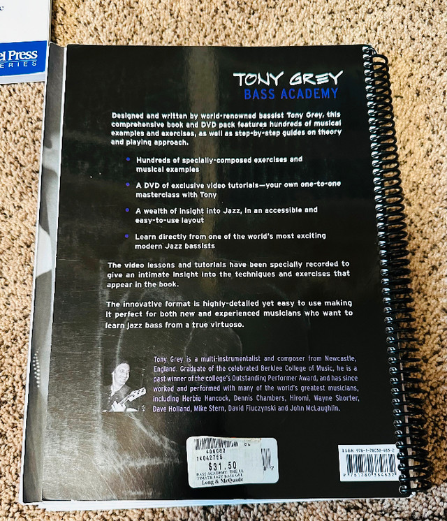 Tony Grey Bass Academy in Textbooks in Calgary - Image 2