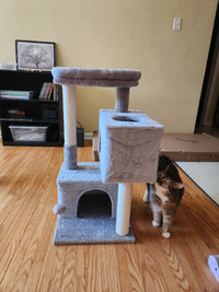 Cat tree for smaller cats.