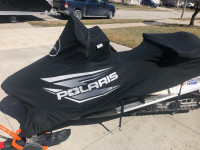 Polaris sleds and trailer package