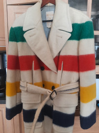Hudsons Bay Vintage double breasted wool coat