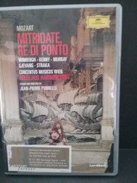DVD - Mozart Mitridate, Re Di Ponto/Nikolaus Harnoncourt