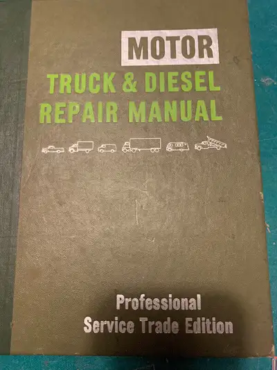 Book was used in service stations and dealerships.Super rare.Over 40 years old $50 obo
