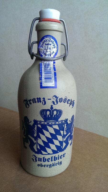 Franz Joseph Jubelbier Swing TopLid Beer Bottle Jug from Germany in Arts & Collectibles in Leamington - Image 3