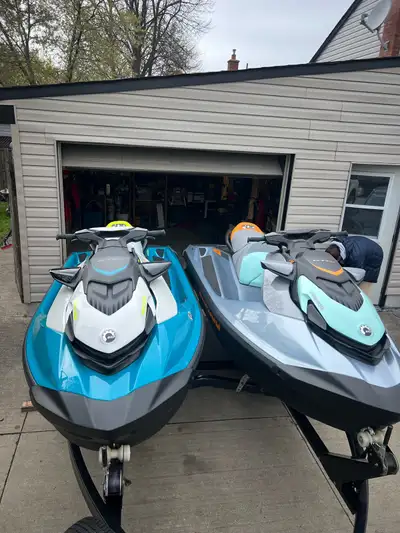 Brand new jet skis for rent Seadoo 170GTI 15 min $40 30 min $70 60 min $130 (289) 933-1730 (905) 515...