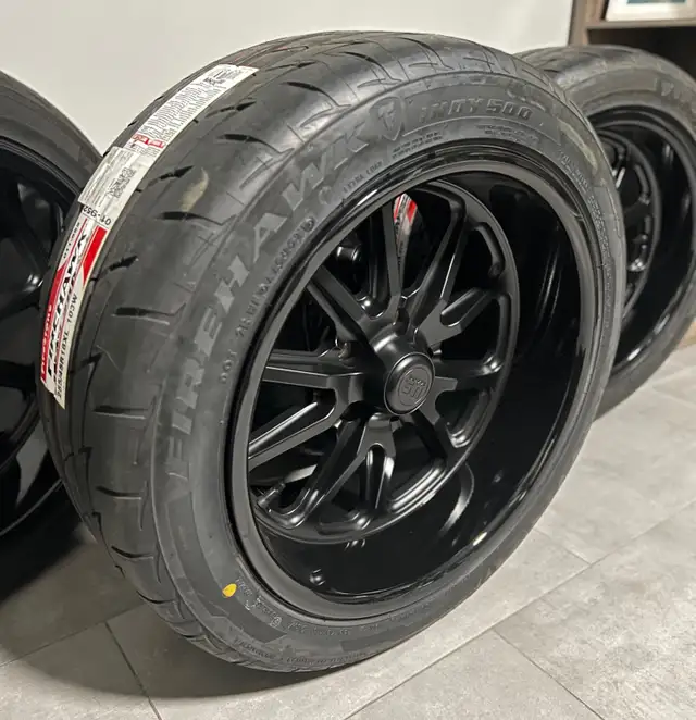 Brand New 18" US Mags Ramblers 5x120.65 with Firehawk tires in Tires & Rims in Oshawa / Durham Region - Image 3