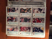 Complete set 1990-1991 Upper Deck Hi and Low Hockey Cards
